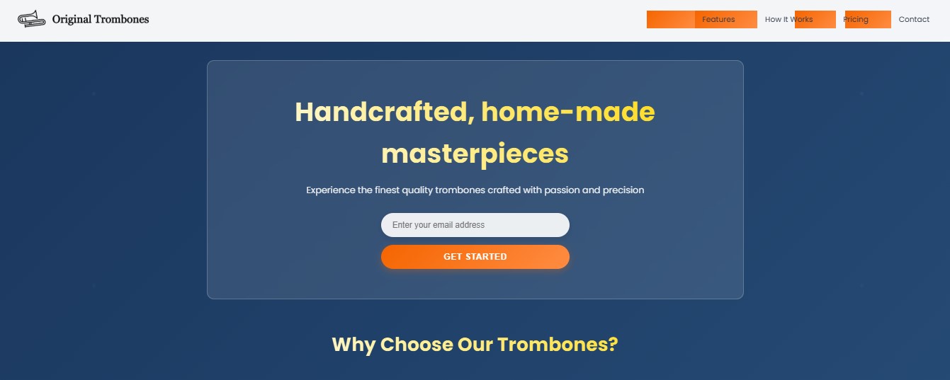 Product Landing Page